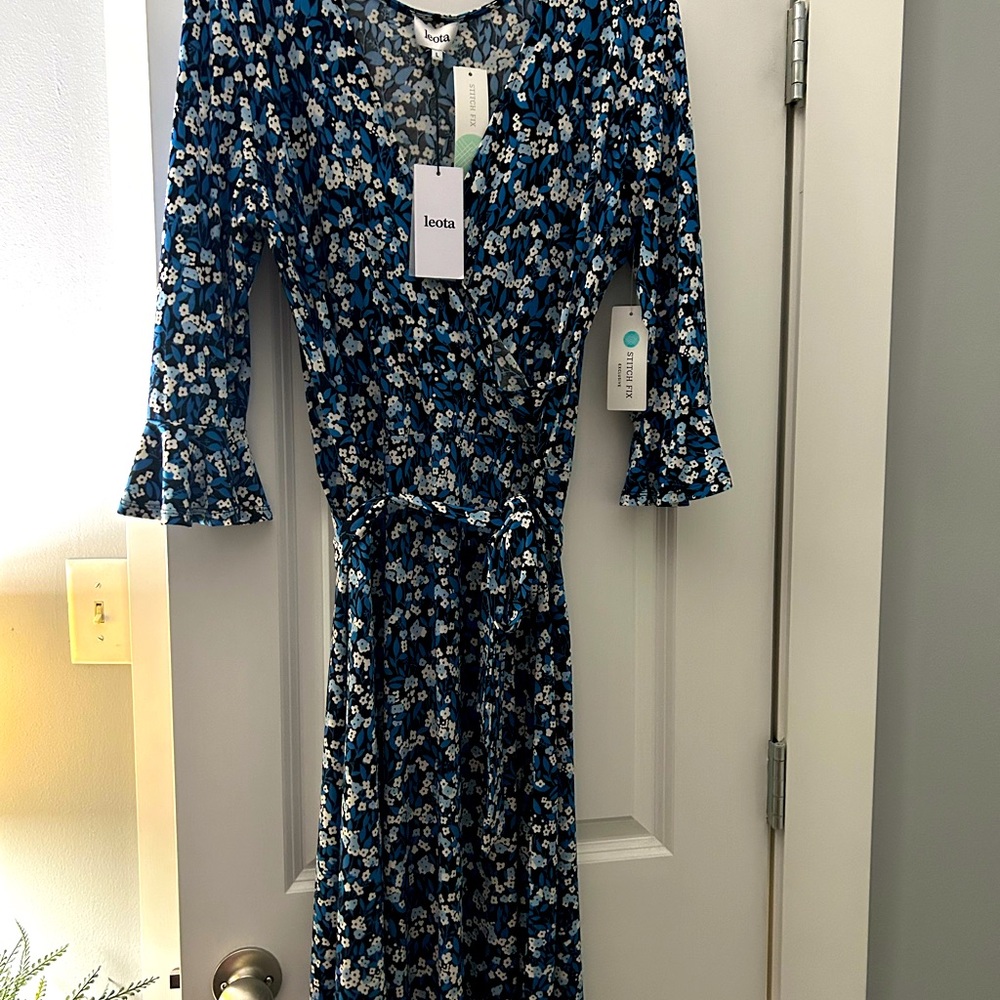 Cute multi color dress. Size large